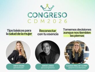 Congreso CDM 2026 de Cosas de Mamis con Tinita Osuna, Sergio Larios y Claudia Pinillos